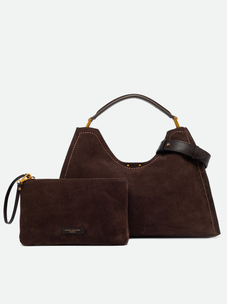Дамска чанта Gianni Chiarini Aurora BS 12286 CM-PLMCP-974 Moka