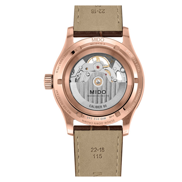 Mido Multifort Skeleton Vertigo M038.436.36.061.00