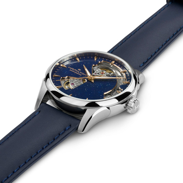 Hamilton Jazzmaster Open Heart Blue H32215642
