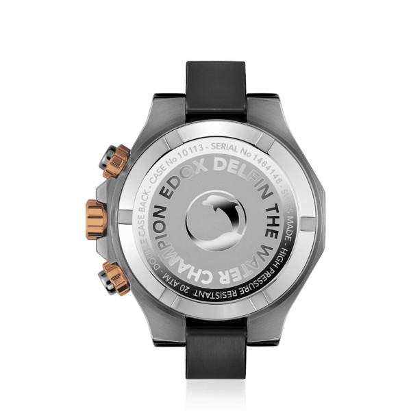 Edox Delfin Chronograph Quartz 10112 357GRNCA Brnr