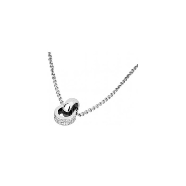 LOTUS STYLE RAINBOW STEEL NECKLACE LS1361-1/1