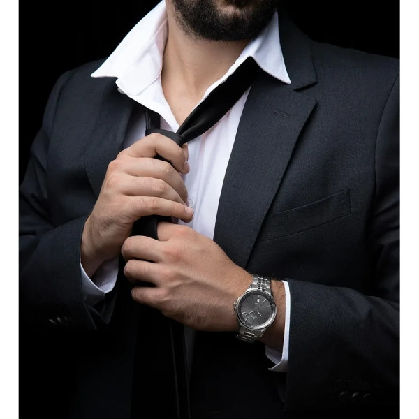 Часовник candino c4606 d мъжки титаниев черен циферблат swiss made classicwatches.bg
