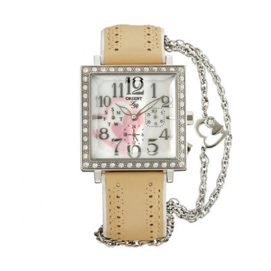 ORIENT LADY ROSE QUARTZ 33MM LADY'S WATCH FRLAB002W0