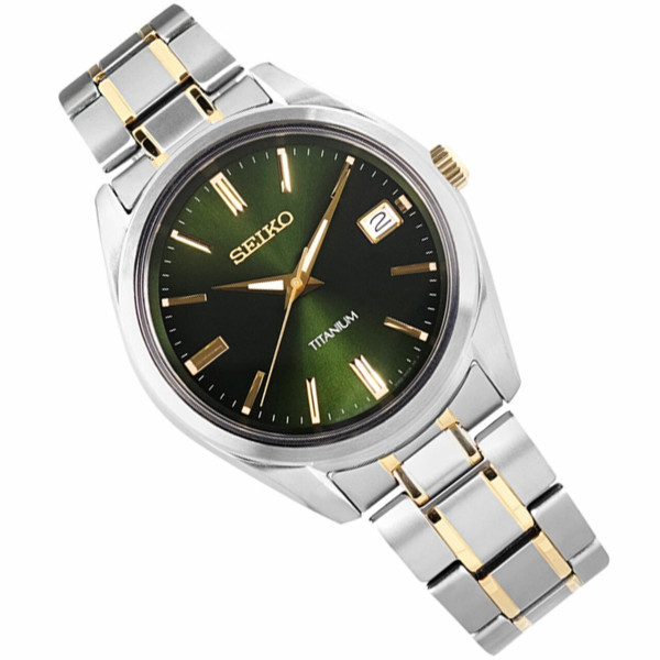 SEIKO CLASSIC TITAN 40MM MEN'S WATCH SUR377P1