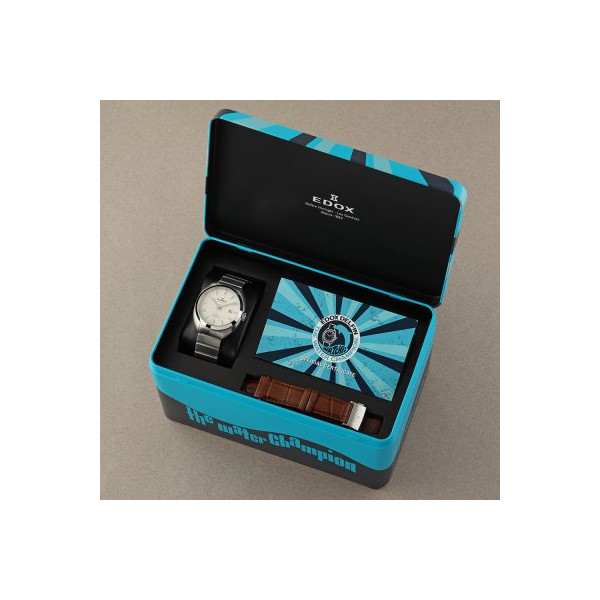 Edox Delfin 1961 Date Automatic Limited Edition 80143-3M-AIN