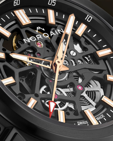 часовник norqain independence skeleton titanium 82 грама classicwatches.bg
