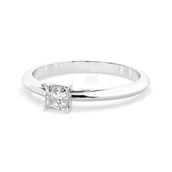 CARA Златен пръстен с диамант 0.30 ct GIA сертификат K101-10190W PR