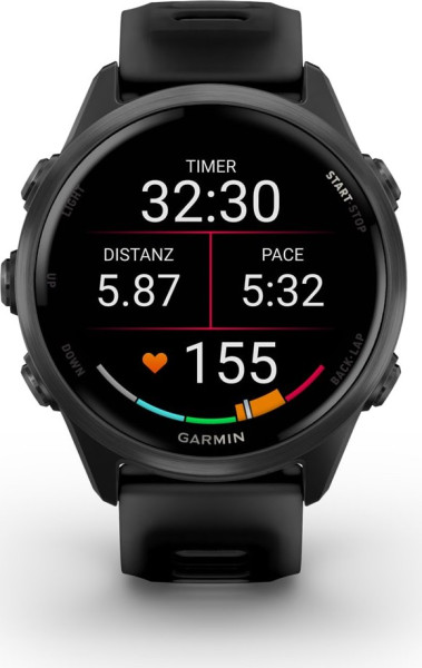 garmin forerunner 570 slate grey aluminium 010-02970-00 изглед отпред classicwatches1