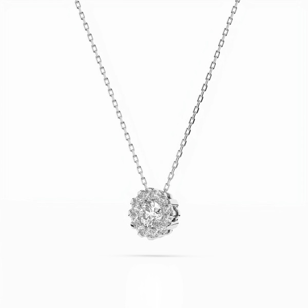 Cara колие с диаманти 0.10+0.10 ct – ЗЛАТНО БИЖУ 14К K104-10044W(3.0)/14K