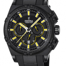FESTINA CHRONO BIKE 44MM MEN`S WATCH F16971/3