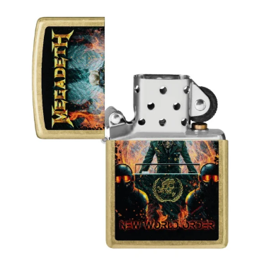 Запалка Zippo - Megadeth, New World Order Design