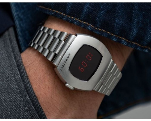 HAMILTON PSR DIGITAL QUARTZ MEN'S WATCH H52414130