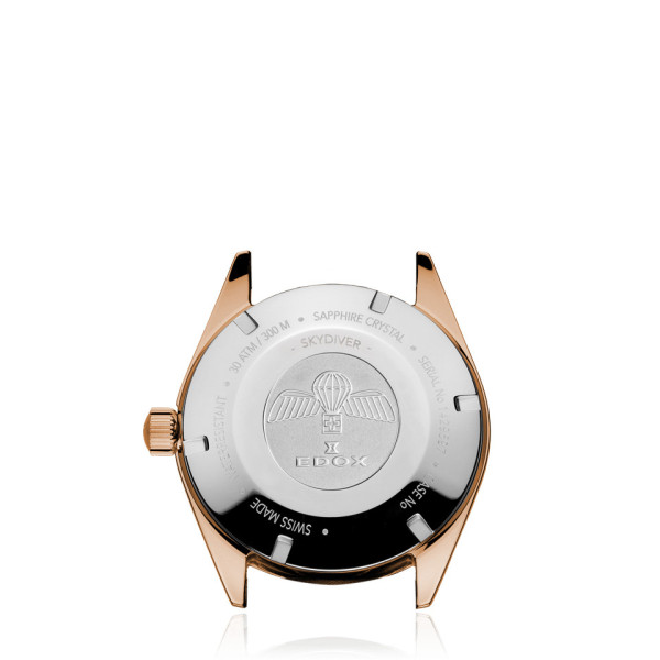 Watch EDOX SKYDIVER 38 DATE AUTOMATIC 38MM 80131 37RNM VDBEI