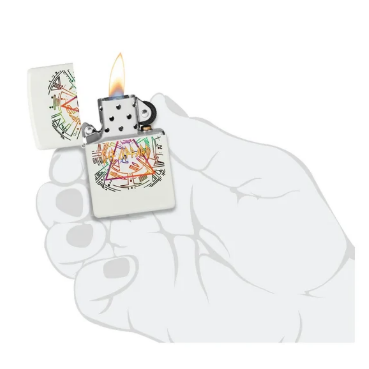 LIGHTER ZIPPO - DEF LEPPARD, GLOWING HYSTERIA DESIGN
