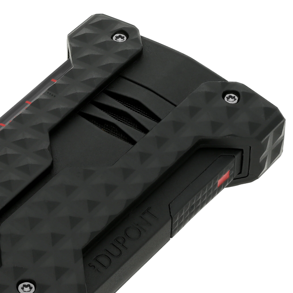 Запалка S.T.Dupont WINDPROOF Brushed lighter Black W21323