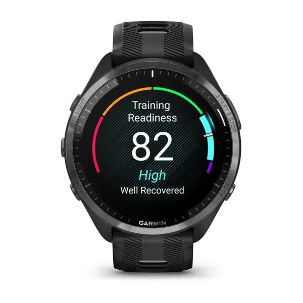 GARMIN FORERUNNER® 965 CARBON GREY DLC TITANIUM 47MM 010-02809-10