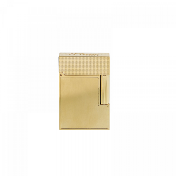 ЗАПАЛКА S.T.DUPONT LIGNE 2 SMALL BRUSHED YELLOW GOLD C18602