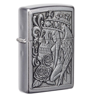 Запалка Zippo Skull and Angel Emblem Design 49442