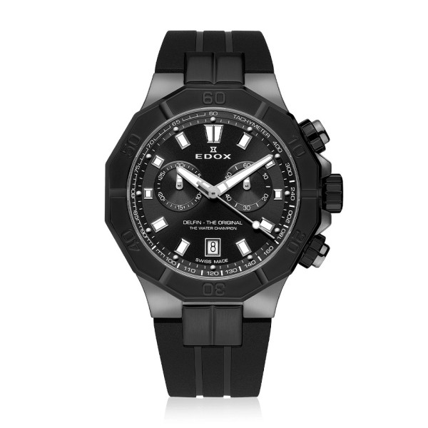 Edox Delfin Chronograph Quartz 10113 37GNCA Ngin