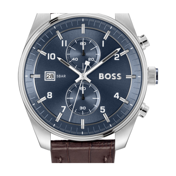 HUGO BOSS SKY TRAVELLER 44MM MEN'S WATCH 1514194