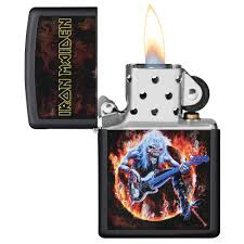 Запалка Zippo - Iron Maiden Eddie's Flame Design