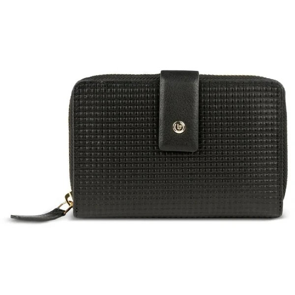 Дамски портфейл Bugatti - Noemi M, RFID защита, черен