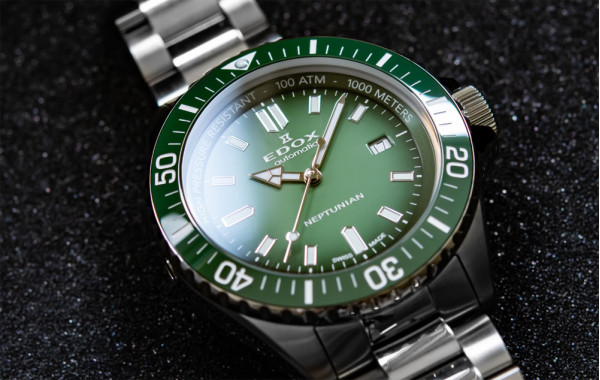 ЧАСОВНИК EDOX SKYDIVER NEPTUNIAN DATE AUTOMATIC 44 ММ 80120-3VM-VDN1