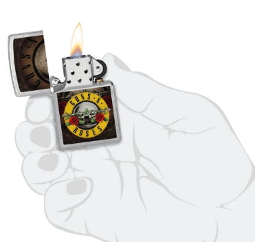 Запалка Zippo - Guns N' Roses, Logo Design