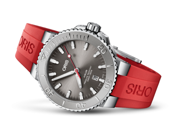 ORIS AQUIS DIVING DATE 43.5 MM MEN'S WATCH 733 7730 4153-07 4 24 66EB