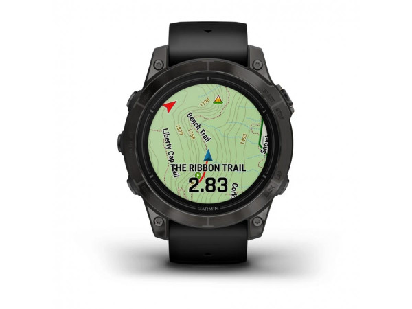 GARMIN EPIX PRO GEN2 SAPPHIRE 47MM CARBON GREY DLC TITANIUM С BLACK КАИШКА 010-02803-11