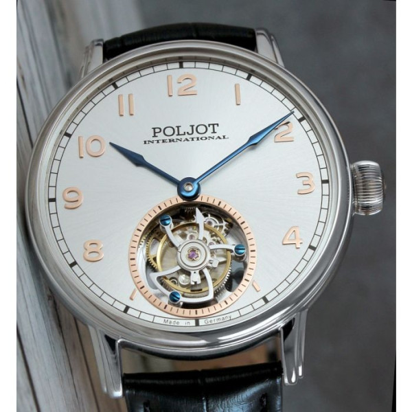 POLJOT INTERNATIONAL TOURBILLON 42MM LIMITED EDITION 100PCS 3400.T-XVIII-SS 