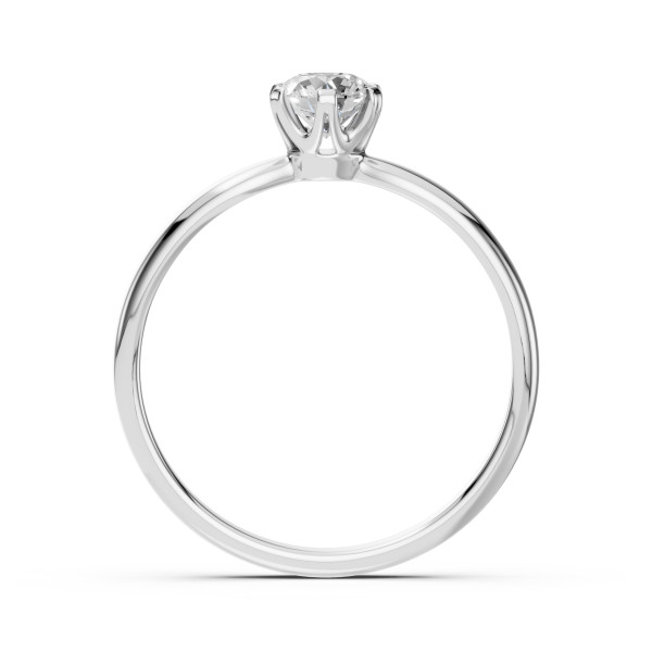 CARA Златен пръстен с диамант 0.40 ct GIA сертификат K101-10040W 