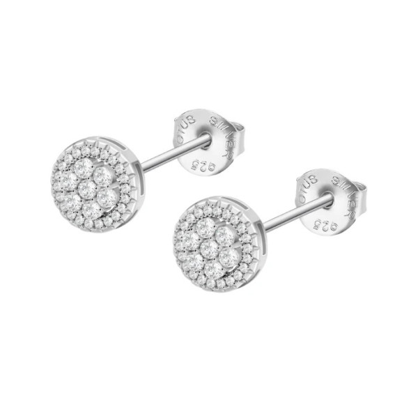LOTUS SILVER SILVER EARRINGS LP3746-4/1