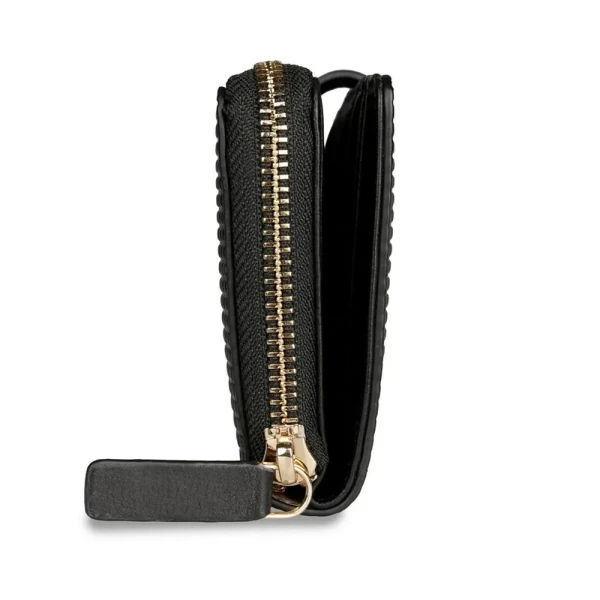 Дамски портфейл Bugatti - Noemi Long, RFID защита, черен