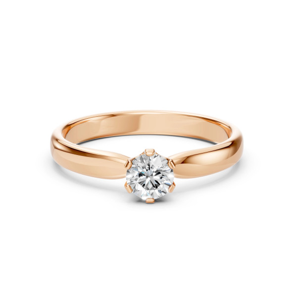 Cara пръстен с диамант 0.40 ct GIA сертификат – ЗЛАТНО БИЖУ 14К K101-10040R(4.7)/14K
