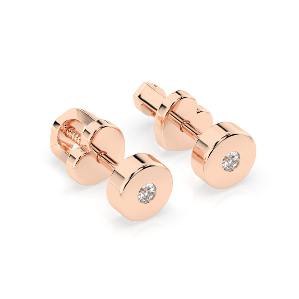 CARA DIAMANTI Златни обеци с диаманти K102-10050R