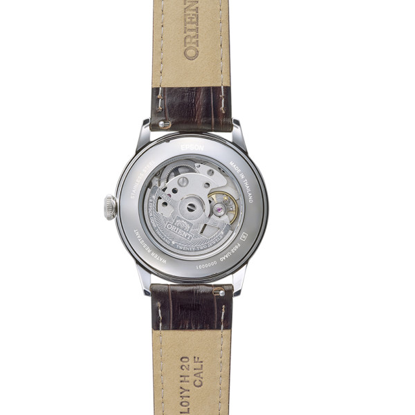 orient ra bb0001e тъмнозелен циферблат розово златни стрелки classicwatches.bg