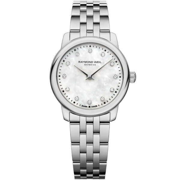 часовник raymond weil 5024-st-97081 toccata със седеф и диаманти classicwatches.bg