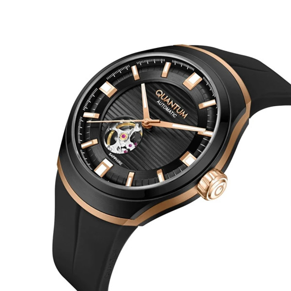 quantum Q master QMG1203.851 със силиконова каишка classicwatches.bg