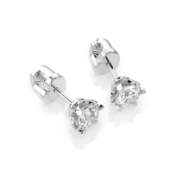 Cara обеци с диаманти 1.40 ct GIA сертификат – ЗЛАТНО БИЖУ 14К K102-10040/1W(5.7)/14K