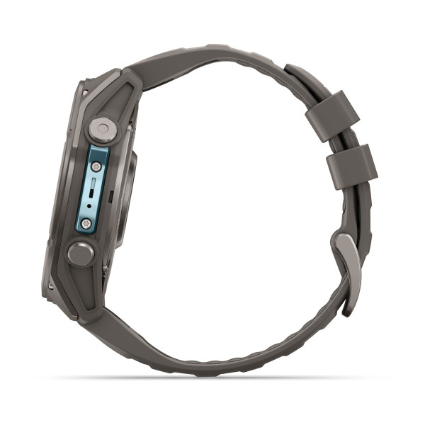 Garmin Fenix 9 Titanium с Pebble Grey силиконова каишка 010-04763-01
