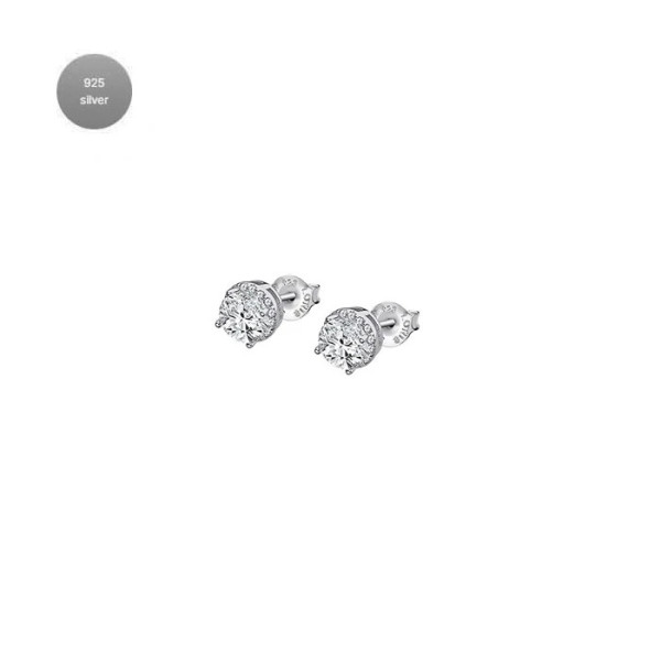 LOTUS SILVER PURE ESSENTIAL SILVER EARRINGS LP3104-4/1