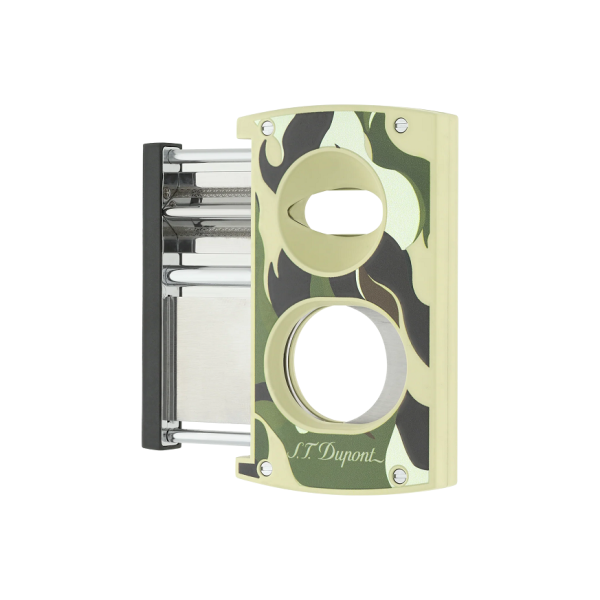 Резачка за пури S.T.Dupont Cigar cutter Double blade Camo Khaki 3450G
