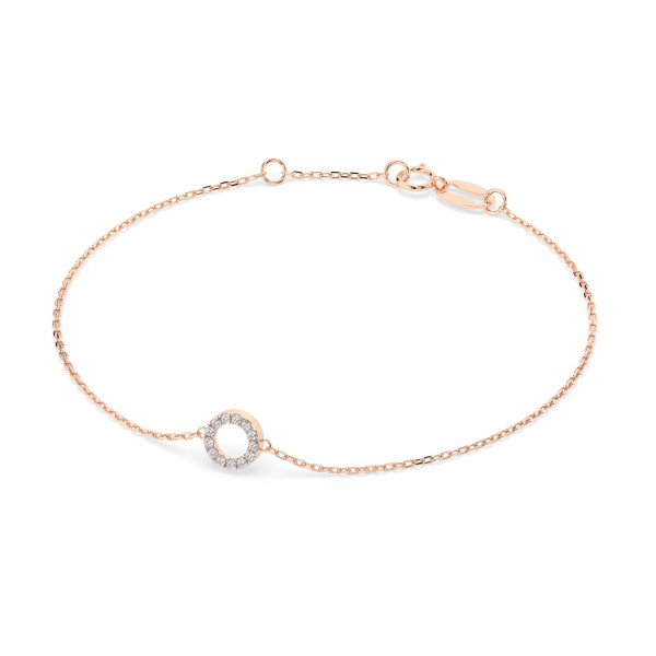 CARA DIAMANTI GOLD BRACELET WITH DIAMONDS K105-10015R