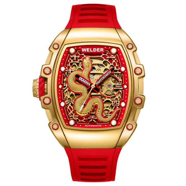 часовник welder w75 wrt1014 лимитиран 500 броя златен корпус classicwatches.bg