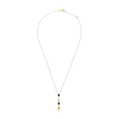 NANIS DANCING MYSTERY BLACK ONYX КОЛИЕ ОНИКС, ДИАМАНТИ CS14-597