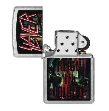 LIGHTER ZIPPO - SLAYER, REIGN IN BLOOD DESIGN