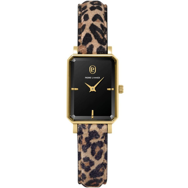 Pierre Lannier 006L539 дамски кварцов часовник с леопардова каишка ClassicWatches.bg
