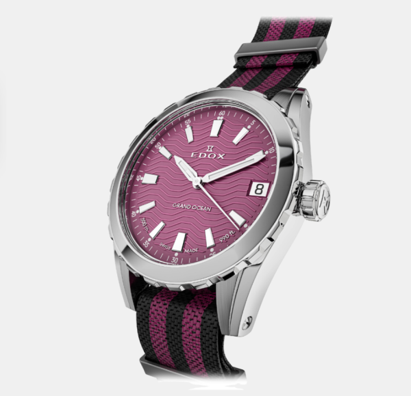 ЧАСОВНИК EDOX GRAND OCEAN DATE LADIES 33 ММ 53103-3NAVN-VION