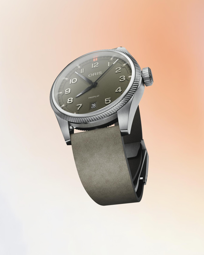 ЧАСОВНИК ORIS PROPILOT DATE 41MM 733 7805 4167 07 6 20 16LC